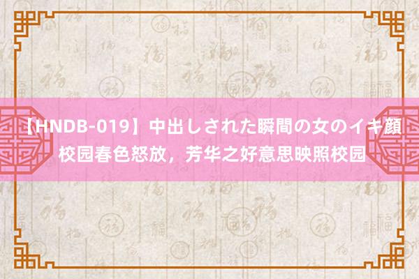 【HNDB-019】中出しされた瞬間の女のイキ顔 校园春色怒放，芳华之好意思映照校园