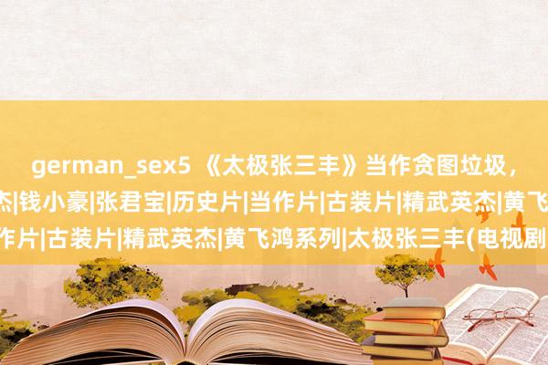 german_sex5 《太极张三丰》当作贪图垃圾，凭什么还称神作？|李连杰|钱小豪|张君宝|历史片|当作片|古装片|精武英杰|黄飞鸿系列|太极张三丰(电视剧)